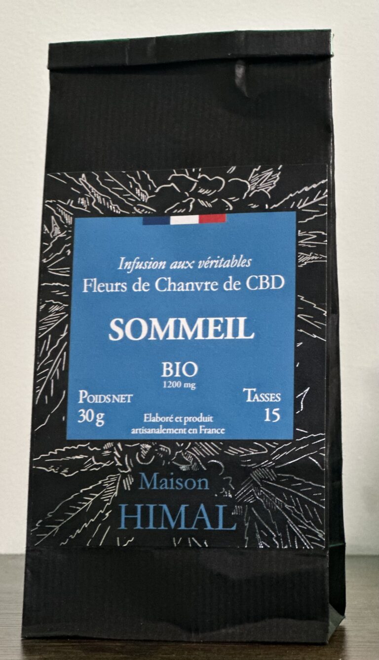 sommeil"Infusions relaxantes au CBD" "Infusions de CBD de qualité chez CBD'eau Villerscotterets" "Thés et infusions au CBD disponibles"