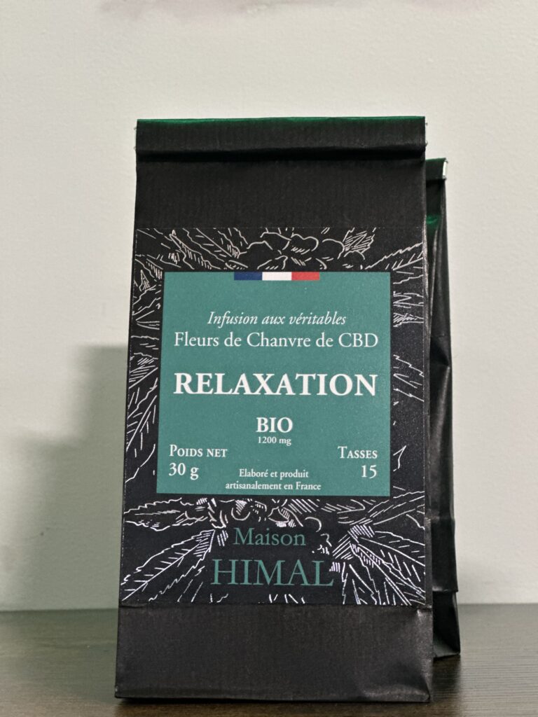 "Infusions relaxantes au CBD" "Infusions de CBD de qualité chez CBD'eau Villerscotterets" "Thés et infusions au CBD disponibles"